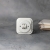 Flush-Mounted Double Light Ceramic Toggle Switch / 2 Gang One-Way Switch