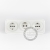 Flush-Mounted Porcelain Schuko Socket Type / Earthed Power Socket