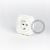 Flush-Mounted Porcelain Schuko Socket Type / Earthed Power Socket