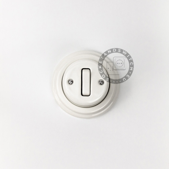 Wall-Mounted Single Stairs Light Rocker Switch