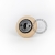 Flush-Mounted Ceramic Toggle Ring Bell Switch / Push Button Switch